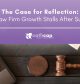 Cathcap blog cover for The Case for Reflection: Why Law Firm Growth Stalls After Success