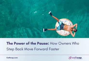 Business owner reviewing financial performance during a quiet reflection session.