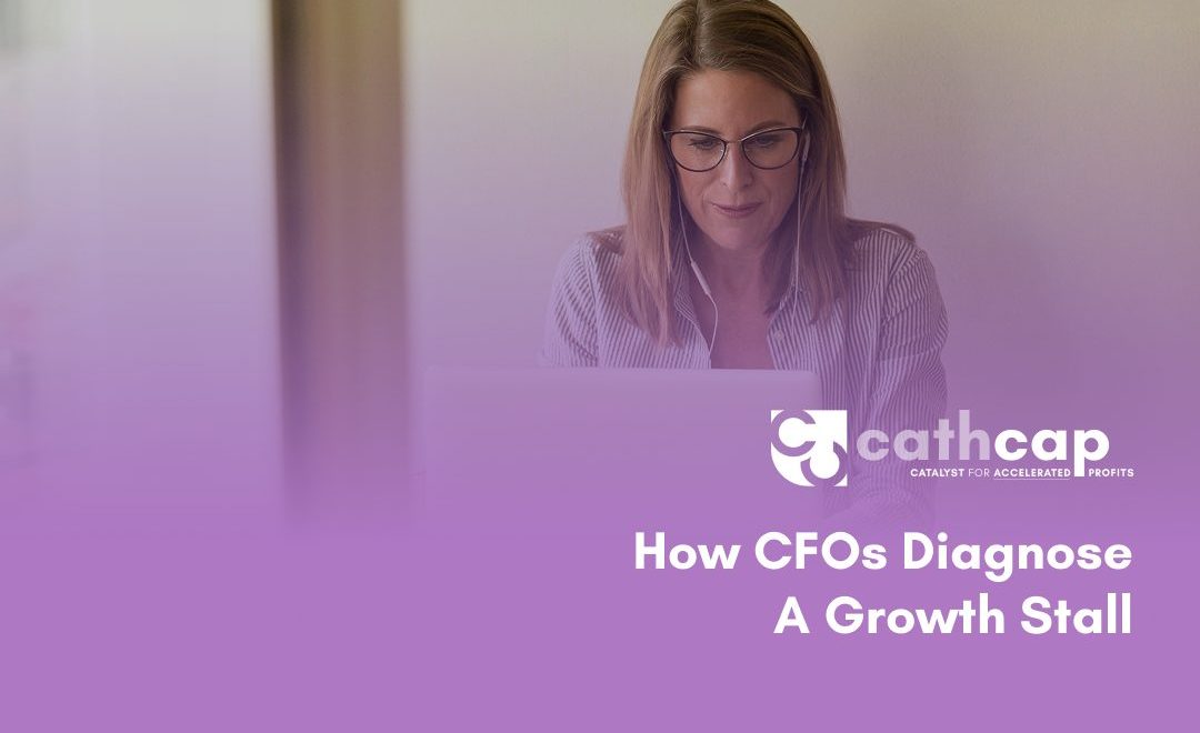 CFO reviewing law firm financial metrics to diagnose a revenue growth stall