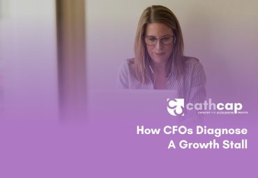 CFO reviewing law firm financial metrics to diagnose a revenue growth stall