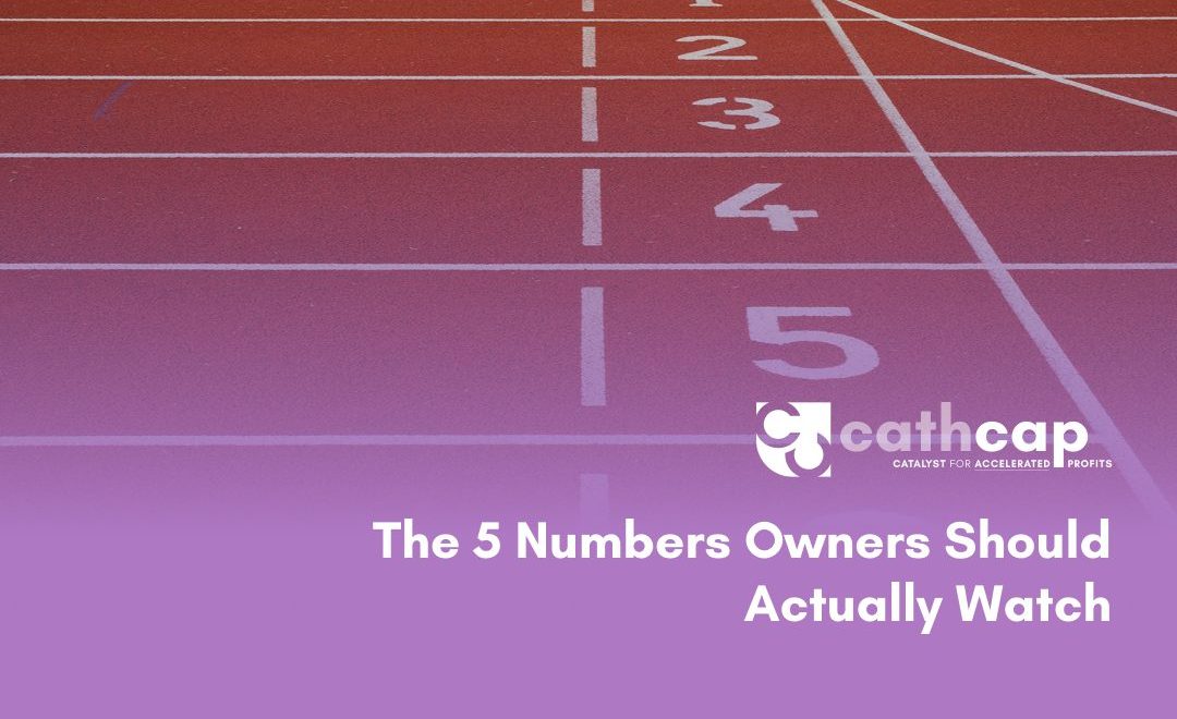 Law firm owner reviewing the five key financial numbers that show firm profitability