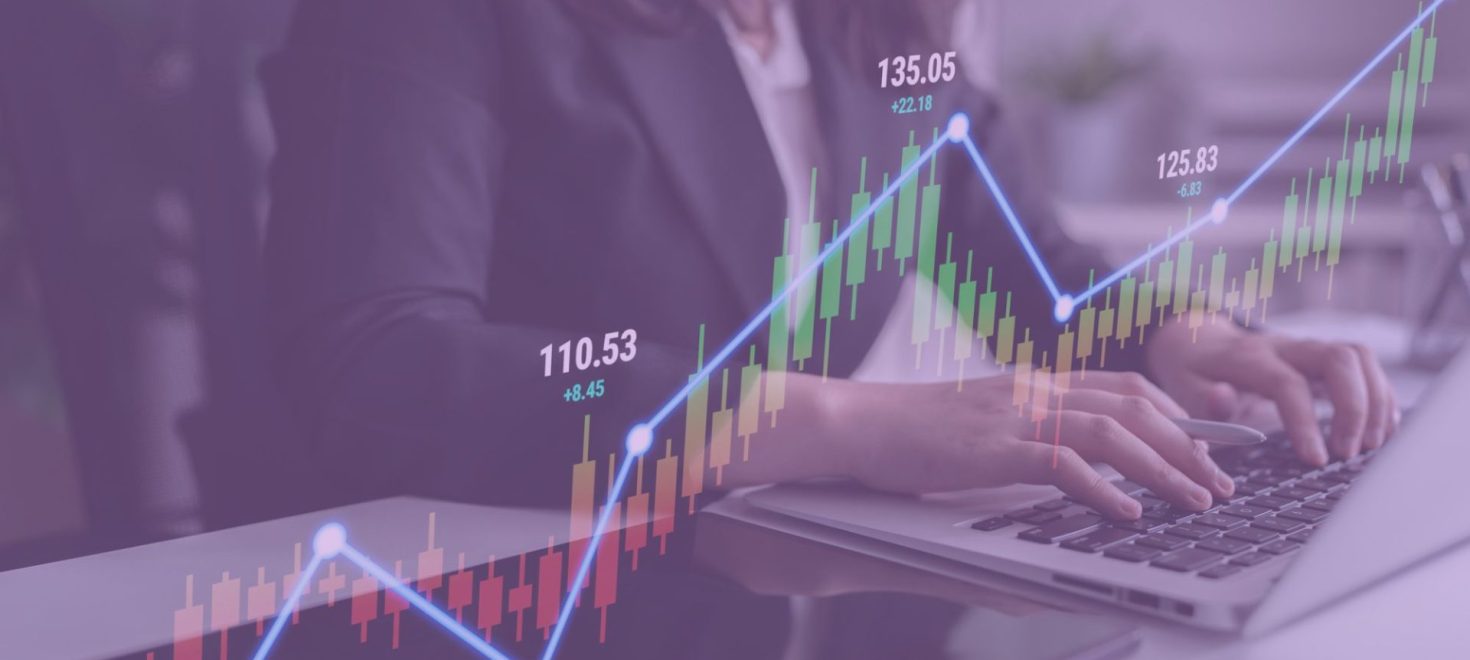 How Proper Forecasting Helps Grow Your Law Firm heading person working on computer forecasting numbers