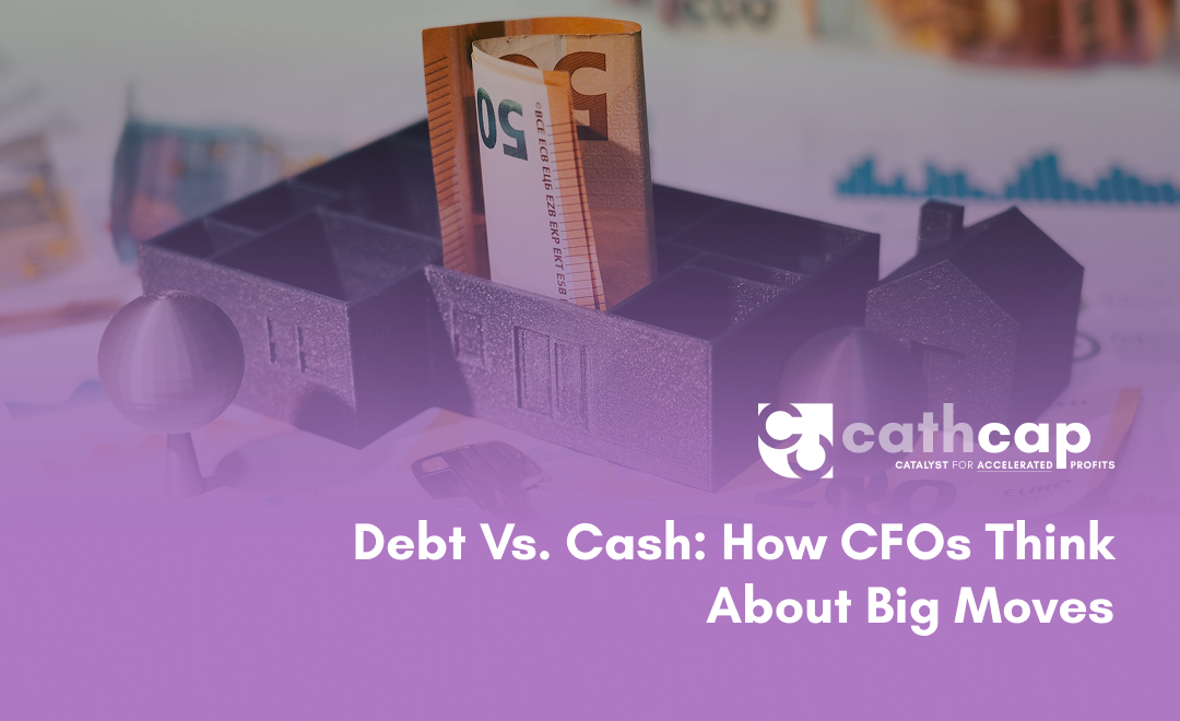 CFO framework for deciding between debt and cash to fund law firm growth