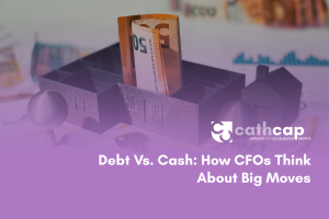 CFO framework for deciding between debt and cash to fund law firm growth