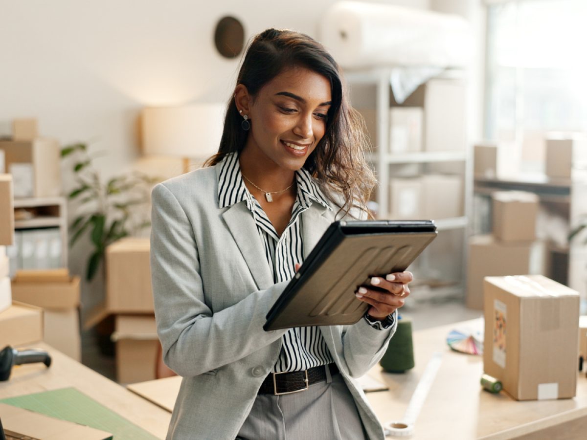 business professional running an ecommerce company